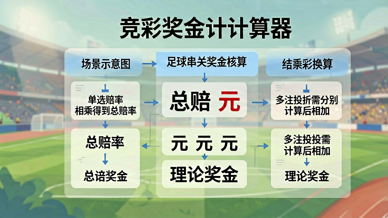竞彩奖金计算示意图
